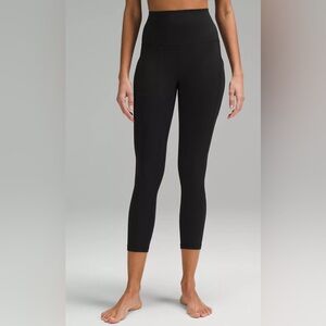 NEW lululemon Align High-Rise Crop with Pockets 23" - Black